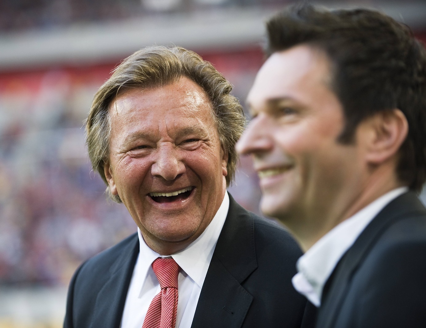 Christian Heidel (r.) — der Autohändler, der Mainz professionalisiert — 1992 bis 2016 Vorstandsvorsitzender. Foto: Imago Images